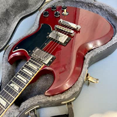 1986 Gibson SG Standard Heritage Cherry (with Tim Shaw Pickups) image 5