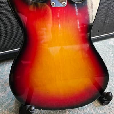 Guyatone LG127-T Mosrite 1960's 1970's - Sunburst image 5