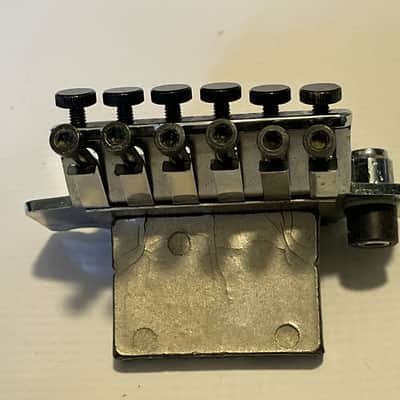 2000's Korean Ibanez RG Series ILT101 Chrome Floyd Rose Single Locking Tremolo Bridge image 5