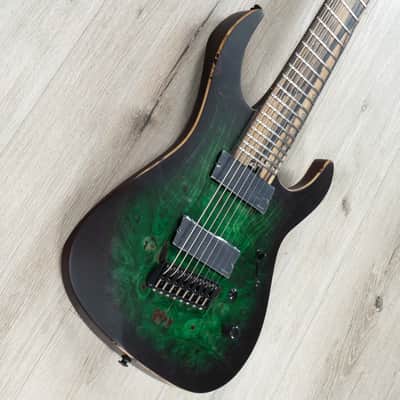 Legator Ninja N8FX 8-String Multi-Scale Guitar, Fishman Fluence Pickups, Nexus image 2