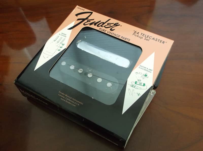 Fender Vintage '64 Telecaster Pickup Set, 099-2234-000 image 1