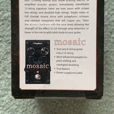 DigiTech MOSAIC Polyphonic 12-String Electric Acoustic Guitar Effect Pedal - FROM USA image 3