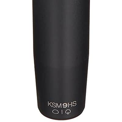 Shure KSM9HS Dual-Diaphragm Condenser Handheld Vocal Microphone, Black image 2