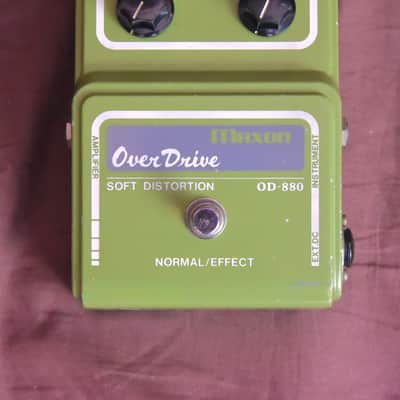 Maxon OD-880 Soft Distortion  70s - Green 【Offers welcome】 image 1
