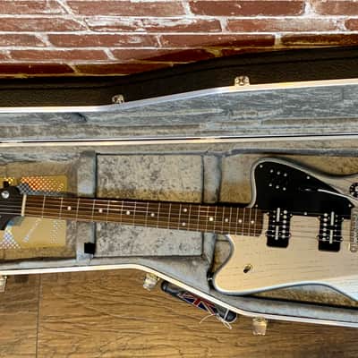 Deimel Guitar Works Firestar Custom 2020 Silver/ Filled Black Pores & Neck, New (Authorized Dealer) image 22