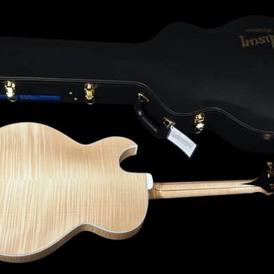 2014 Gibson Byrdland Florentine Custom Shop Crimson Edition Archtop ~ Blonde image 11