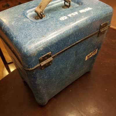 Bell & Howell Type A-1 Military 16 Ohm 20 Watt 8" AlNiCo University Sound Speaker AF2900-676770 MIL-L-4166 1960s - Blue Fiberglass Cab image 2