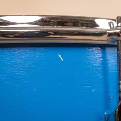 1980s Premier Resonator Blue Drum Set image 7