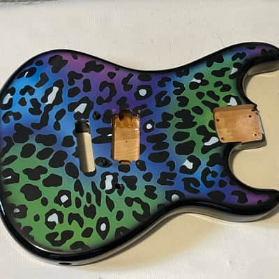 2022 Indonesia Kramer Baretta Feral Cat Custom Graphic Guitar Body Floyd Ready