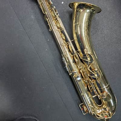 King Super 20 Bari Sax 1960 - Lacquered Brass image 20