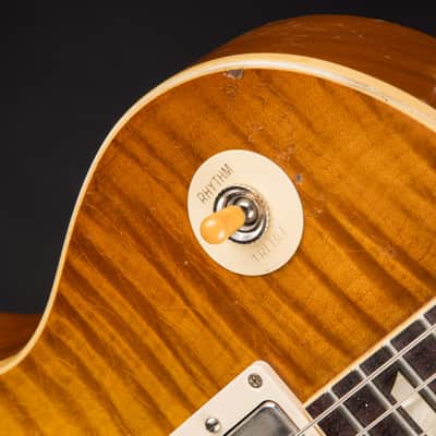 2021 - Gibson Custom Shop Made 2 Measure Murphy Lab '59 Les Paul Standard Murphy Painted Ultra Heavy Aged Honey Lemon Fade image 17