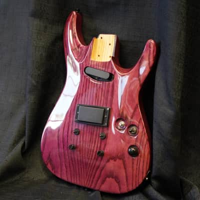 1998 ESP LTD H-2 Ash Guitar Body - See Thru Purple - Made in Korea image 3