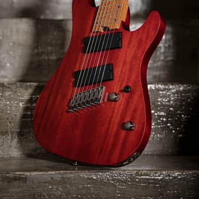 Cort KX307MS 7-String Multi-Scale (25.5†– 27â€) - Open Pore Mahogany image 24