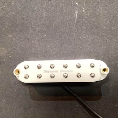 Seymour Duncan SL59-1N Little 59 Strat Neck Pickup - White image 1