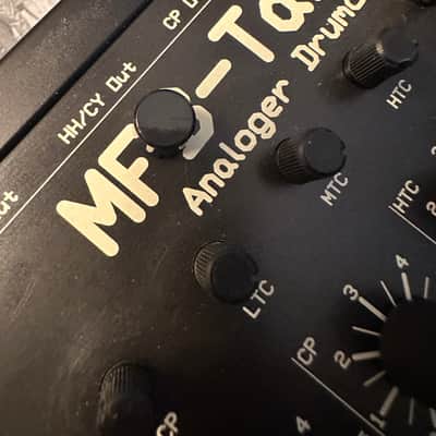 Black Acc/Bnd/Roll/Flam/A/B/CV2/BD1/BD2/RS/CY/OH/CL/CP/LTC/HTC/CB/MA/Shuffle Button cap for MFB Tanzbar Drum Machine image 4