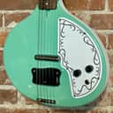 New Danelectro Baby Sitar - Vintage Aqua, Get That Far Out Sounds! Comes Pro Set Up!