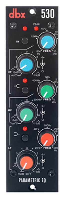 DBX 530 - 500 Series 3-Band Parametric Equalizer image 1
