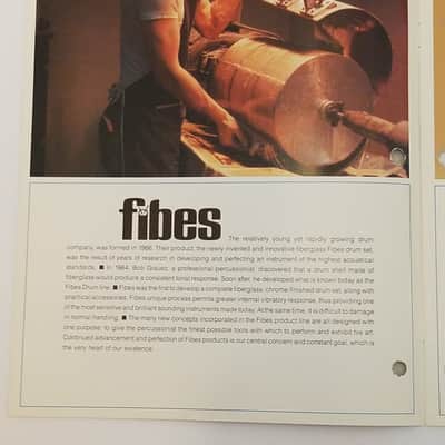 Fibes 1960's or 1970's ? Original VINTAGE FIBES CATALOG!   CLEAN! image 2