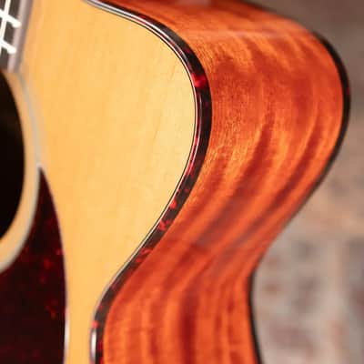 Eastman E1OMCE-DLX OM Acoustic/Electric Guitar with Gig Bag image 11