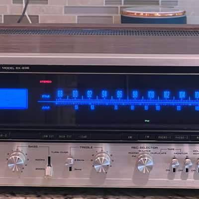 VINTAGE PIONEER SX-838 RECEIVER 50WPC Serviced, Cleaned,Tested, New LED'S (NICE) image 3