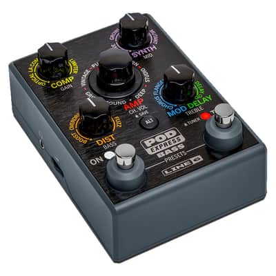 Line 6 POD Express Bass Portable Multi-FX Pedal - Open Box image 3