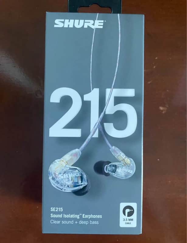 Shure SE-215 In Ear Monitors (New) image 1