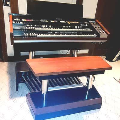 HAMMOND X-66 Organ in MINT, W/122 LESLIE w/Auto-Vari 64 drum machine all mint/w/video image 2