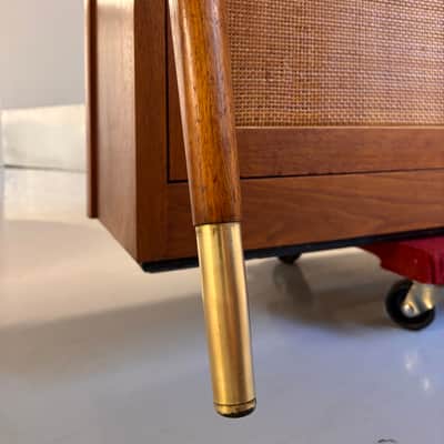 Vintage 1969 Baldwin Acrosonic Upright Piano Walnut MCM Scandanavian Design Complete Restoration image 16