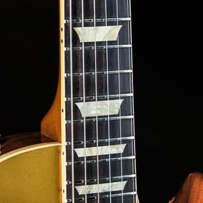 2011 Gibson Les Paul Goldtop 57 LPR-7 Custom Shop antique gold Aged image 5