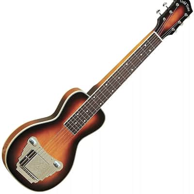 Gold Tone LS-6 Mahogany Top Maple Neck Solid Body 6-String Lap Steel Guitar w/Hard Case image 1