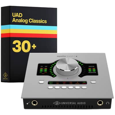 Universal Audio Apollo Twin X DUO Gen 2 Thunderbolt Audio Interface - UAD Analog Classics Edition
