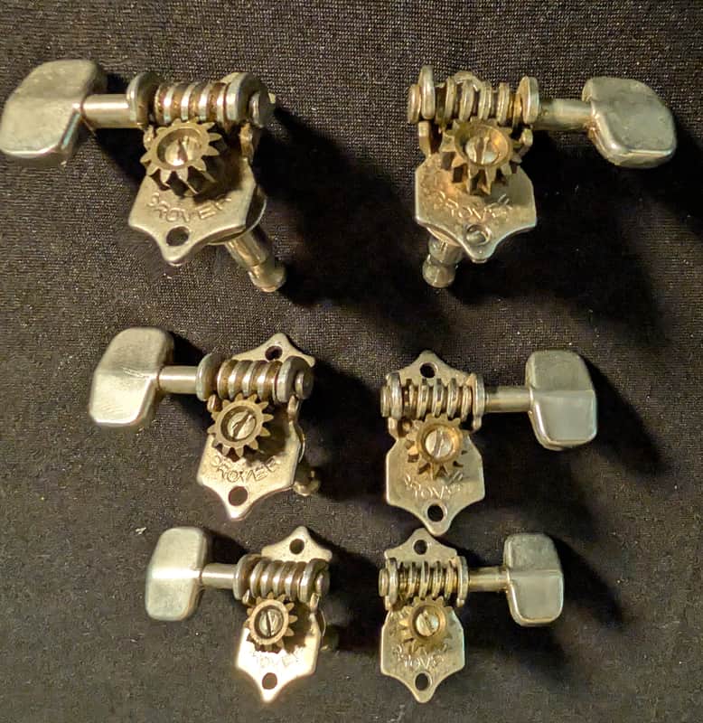 Grover Sta-Tite Tuners for 60's-70's Martin - Nickel image 1