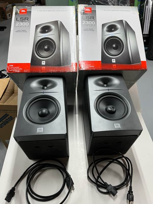 JBL LSR2325P Powered Studio Monitors Pair image 1
