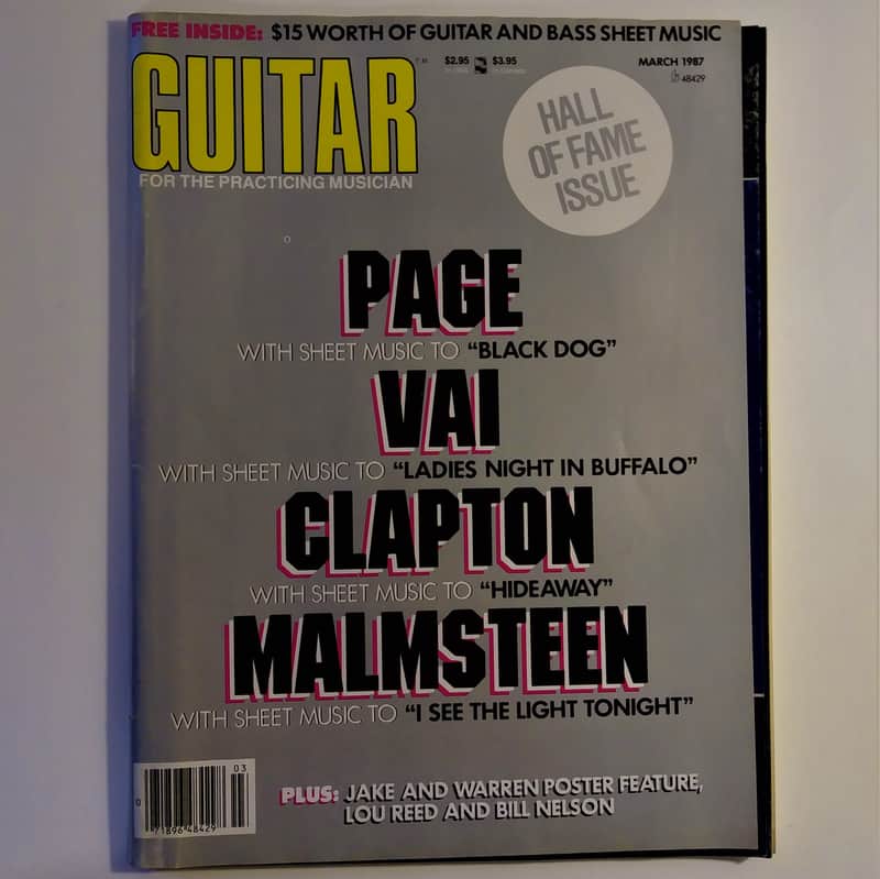 Guitar for the Practicing Musician Magazine (March 1987) image 1