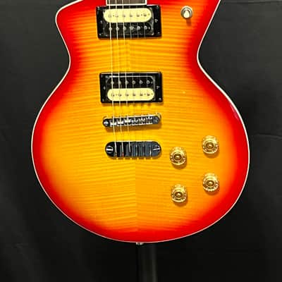 Dean Cadillac 1980 Flame Maple - Trans Cherry Sunburst image 1