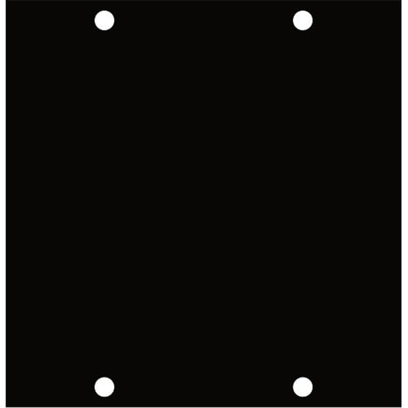 Middle Atlantic UCPB1 Single Width Blank UCP Panel image 1