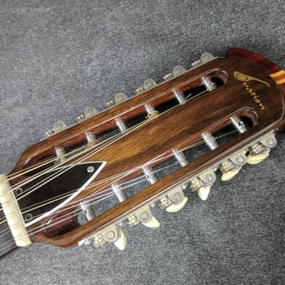 Ovation Pacemaker 1115-4 12-String Acoustic Guitar Natural Finish Made In USA image 9