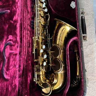 King Zephyr Alto Saxophone 1936-37 - Gold image 1