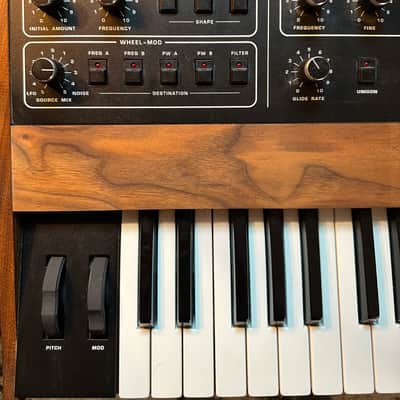 Sequential Prophet-5 61-Key 5-Voice Polyphonic Synthesizer 2020 - Present - Black with Wood Sides image 4