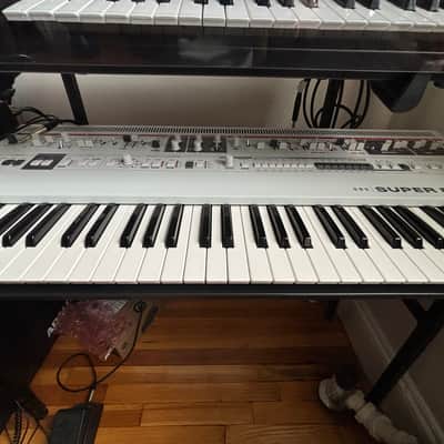 UDO Audio Super 8 Polyphonic Hybrid Keyboard Synthesizer 2025 - Present - White image 1