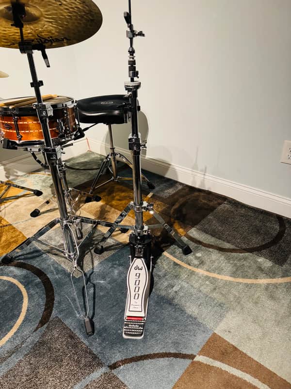 DW DWCP9500TB 9000 Series Double-Braced 2 Leg Hi-Hat Stand 2010s - Chrome