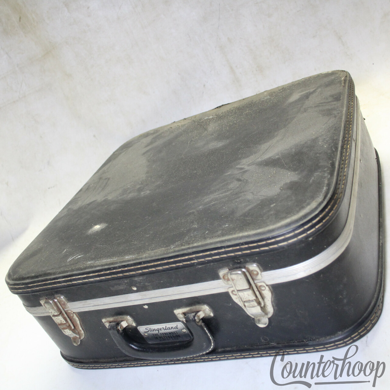 Slingerland 5.5x14" Hard Shell Case Vintage 60s USA w/ Stick/Stand Divider Niles — main photograph