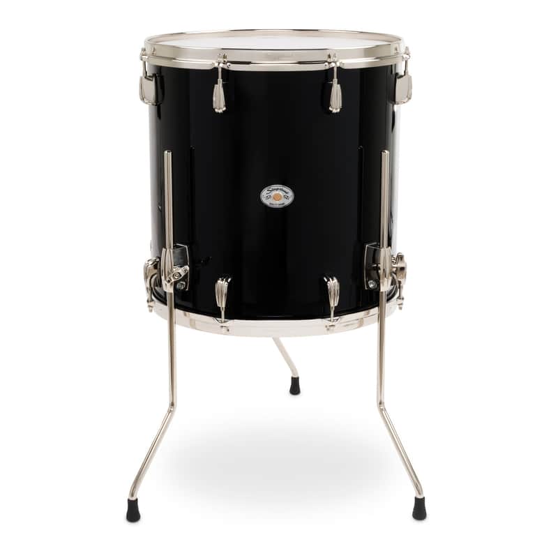 Slingerland Studio King Floor Tom, 16x16", Del Norte Black image 1