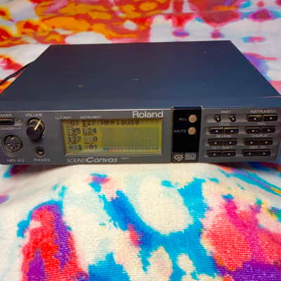 Roland Sound Canvas SC-55 MIDI Sound Generator 1991 - 1993 - Black