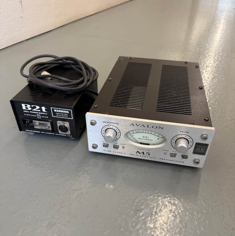 Avalon M5 Microphone Preamplifier 2010s - Silver image 1