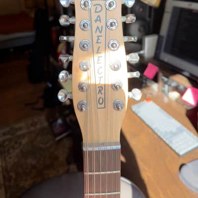 Danelectro 59 12String Mid-90s - Sparkle Blue image 3