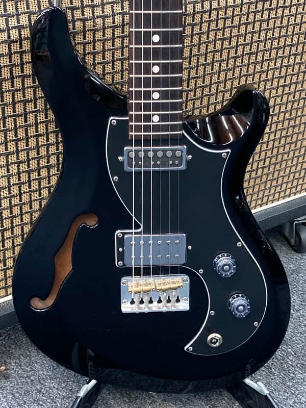 PRS S2 Vela Semi-Hollow 2022 - Present - Black image 1