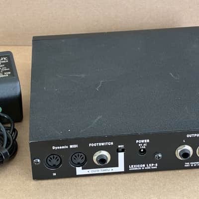 Lexicon LXP-5 Effects Processing Module 1990s - Black image 4