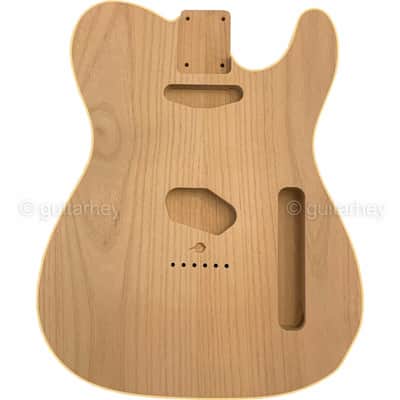NEW 2-Piece Alder Double Bound Telecaster Tele Body Sanded Ivory Binding JAPAN