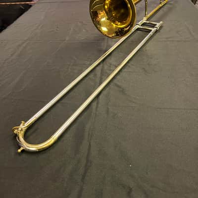 VINTAGE 1960s King 2B Liberty Straight Tenor Trombone image 1